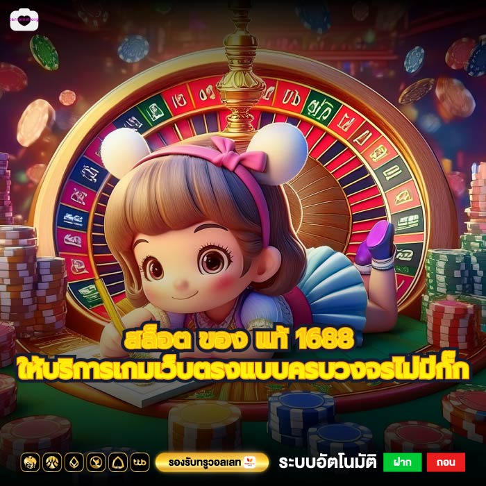 สล็อต ของ แท้ 1688 ให้บริการเกมเว็บตรงแบบครบวงจรไม่มีกั๊ก